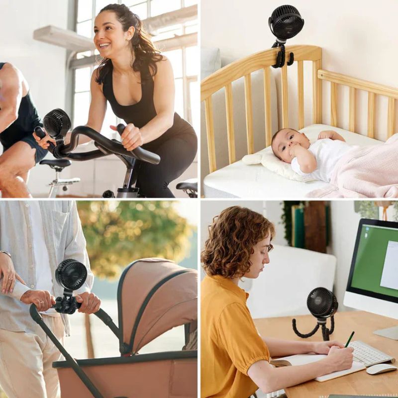 Rechargeable Handheld Cooling Fan