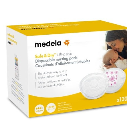 Safe & Dry Ultra Thin Nursing Pads 120 count