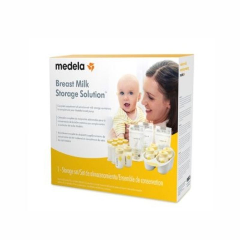 Medela breast milk store feeding gift set