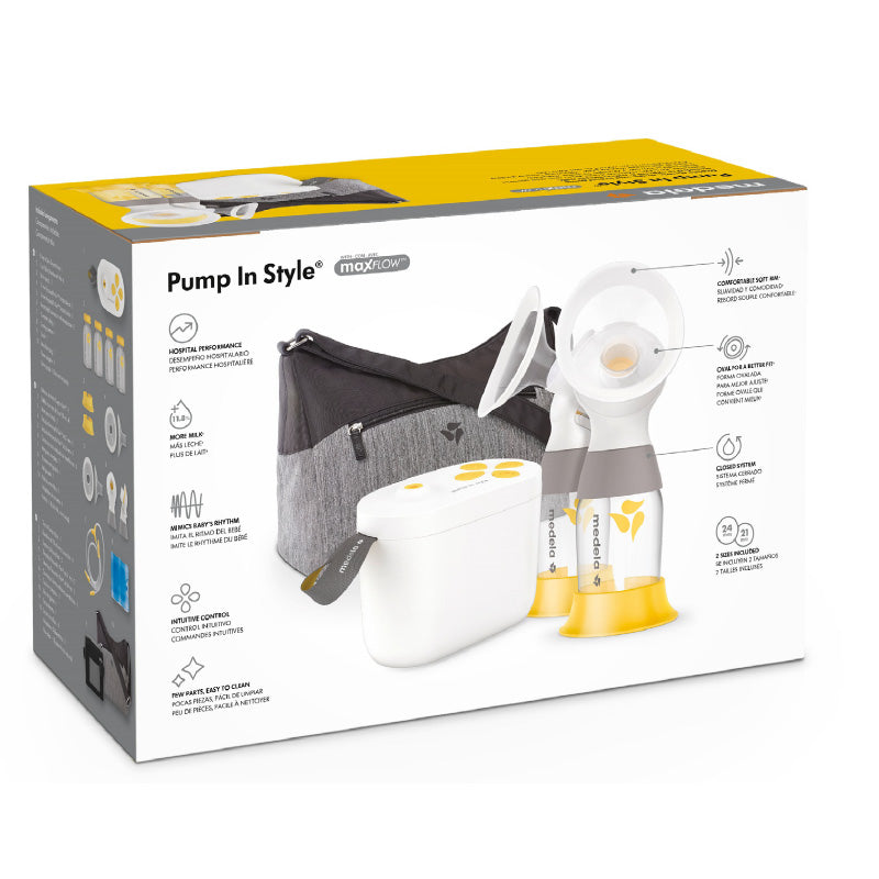 Pump In Style with MaxFlow Breast Pump