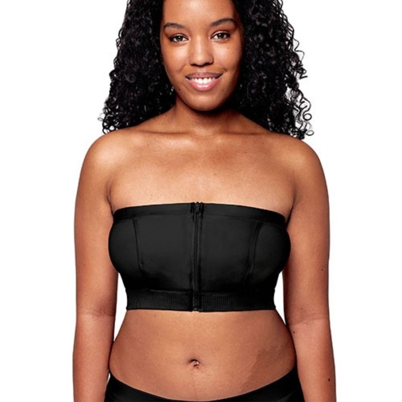 Hands-Free Pumping Bustier Black