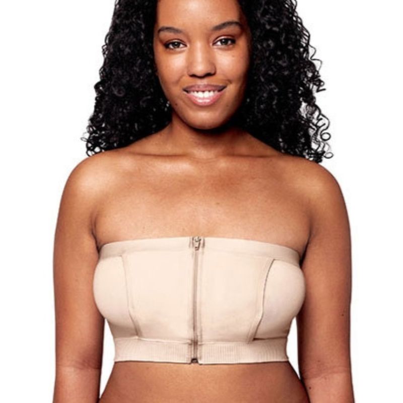 High Compression Minimising Bandeau - 2 Pack - Nude