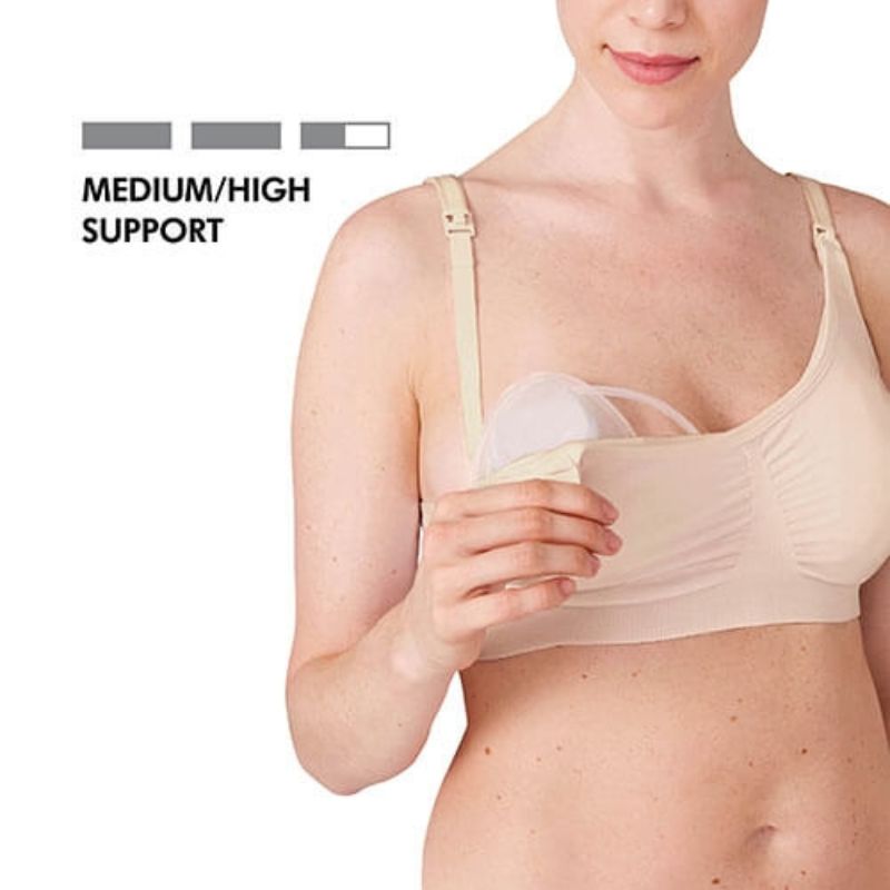 3-In-1 Nursing and Pumping Bra Chai