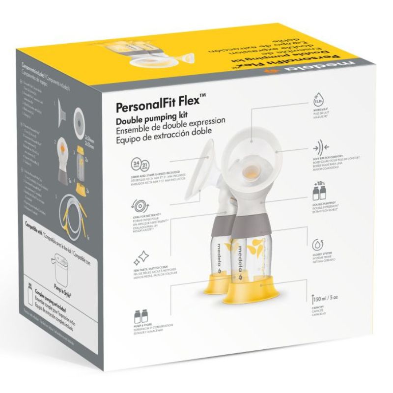 Kit de pompage double PersonalFit Flex pour Freestyle, Swing Maxi et Duo