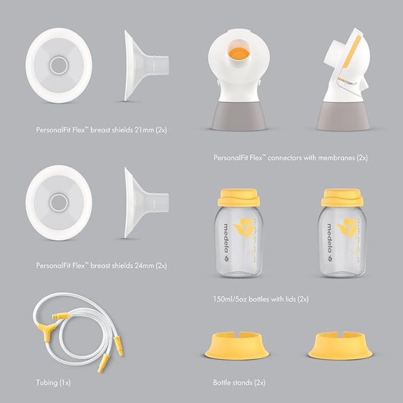 PersonalFit Flex Double Pumping Kit for Freestyle, and Swing Maxi Breast Pumps