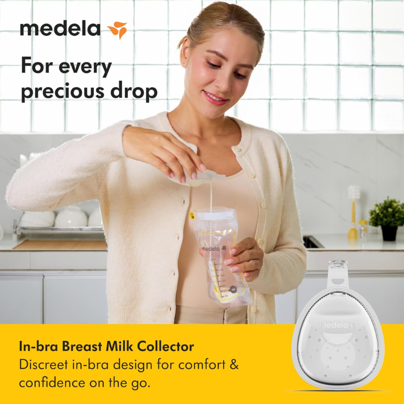 In-bra Breast Milk Collector