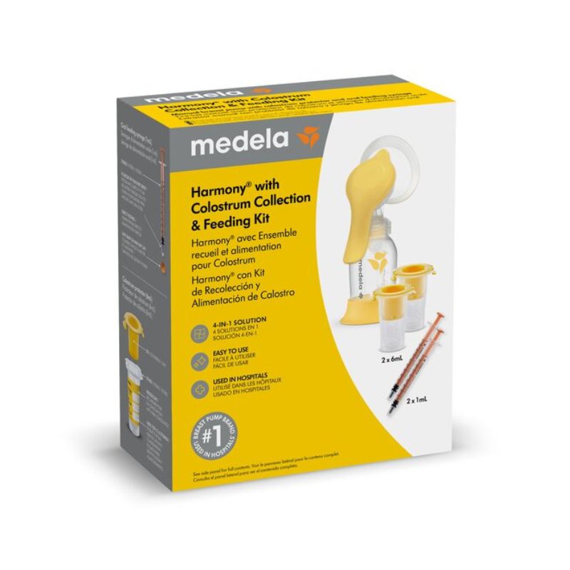 Harmony Manual Breast Pump with Colostrum Collection and Feeding Kit