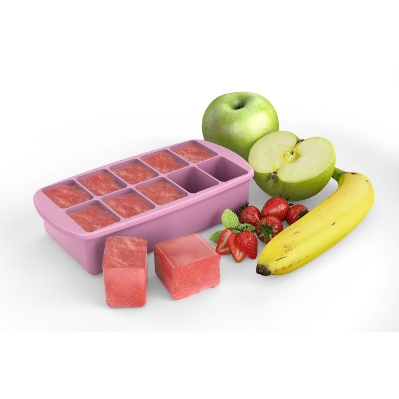 Baby Food Freezer Tray Pink