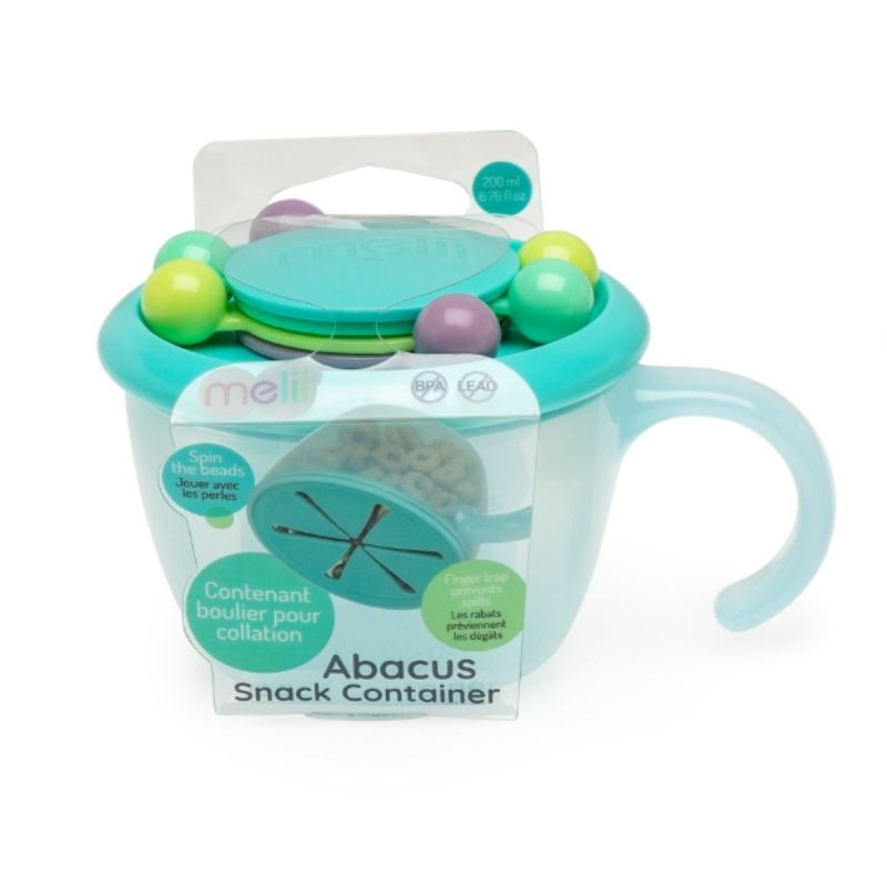 Abacus Snack Container  Blue