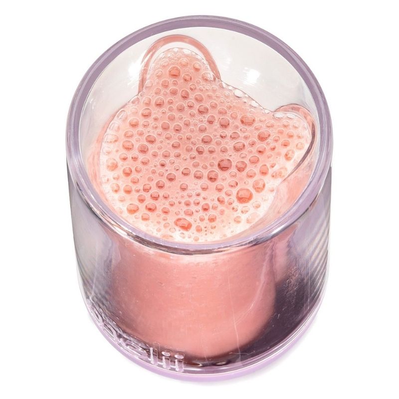 Double-Walled Bear Cup Purple/Pink