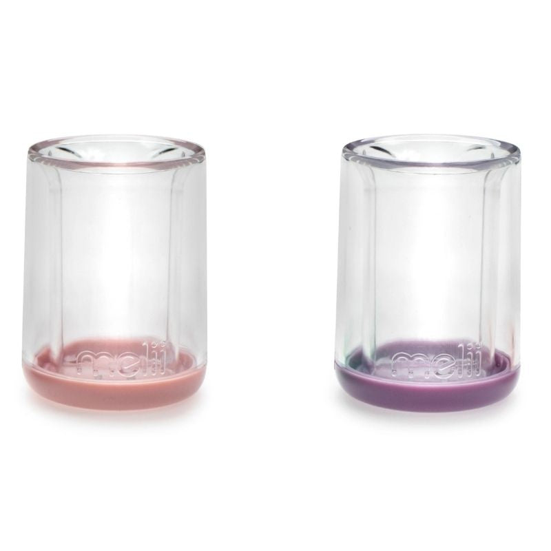 Double-Walled Bear Cup Purple/Pink