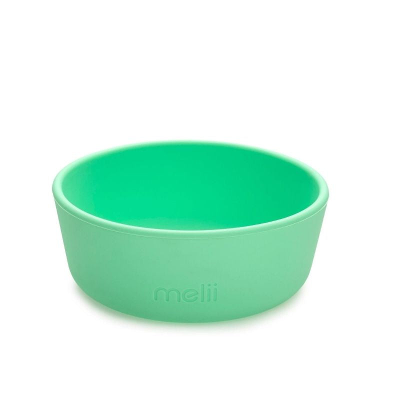 3 Piece Silicone Meal Set Lime, Mint, Blue