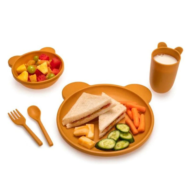 Cellulose Feeding Set - 5 Piece Bear