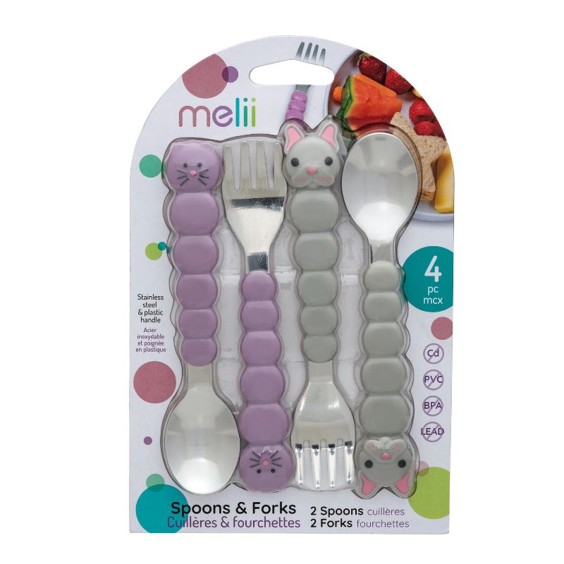 Animal Utensil Set Cat & Dog