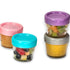 Glass Food Containers 12 Pack Set - 2oz and 4oz