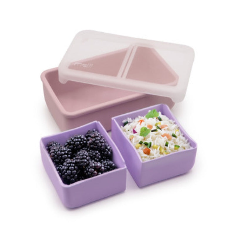 Silicone Bento with Removable Dividers