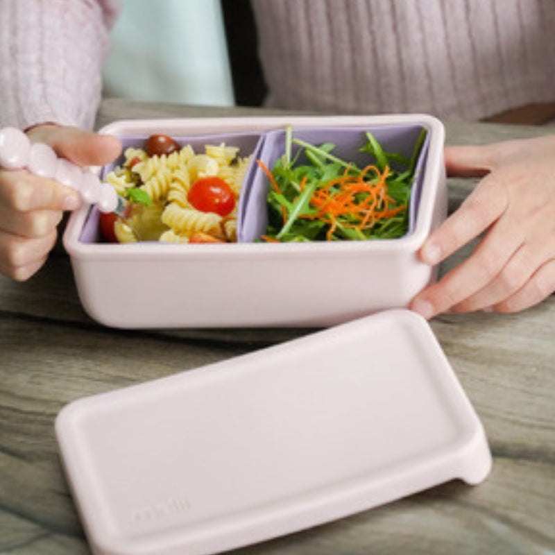 Silicone Bento with Removable Dividers