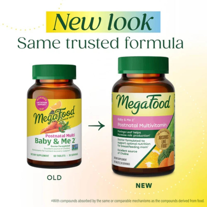 Baby and Me 2 Postnatal Multi Vitamins
