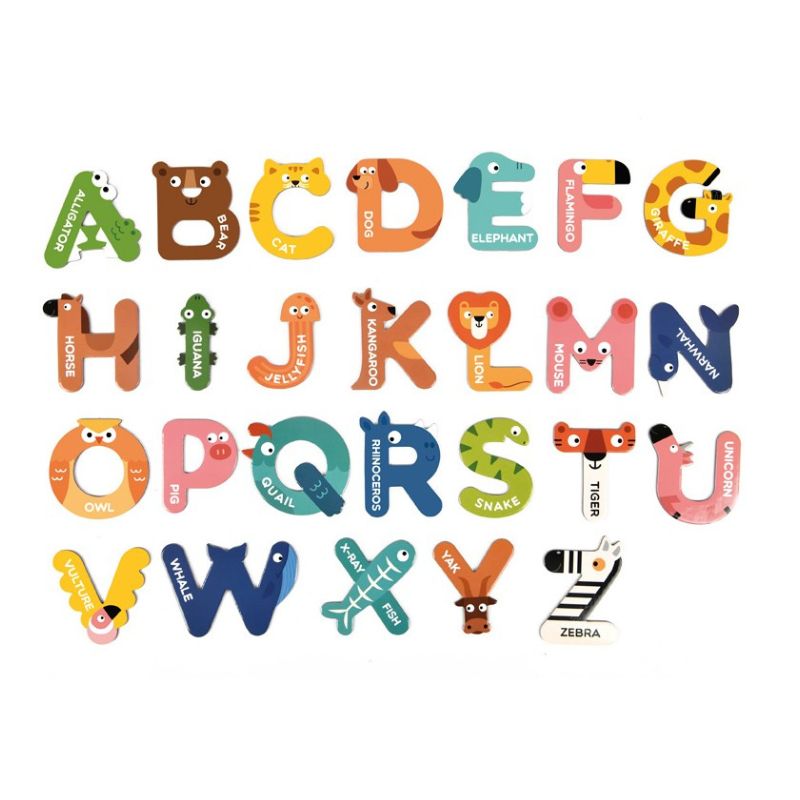 Magnetic Animal Letters