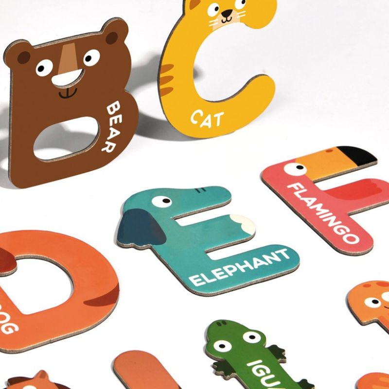 Magnetic Animal Letters