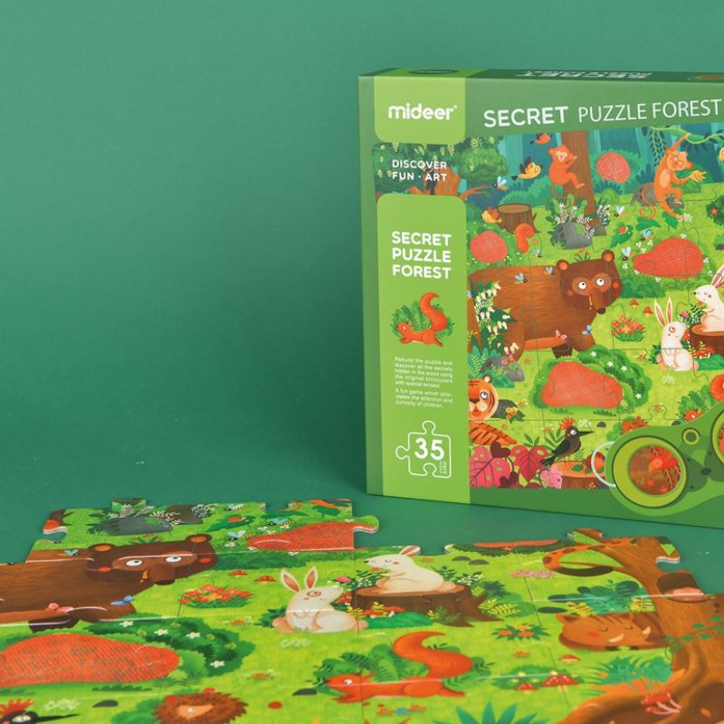 Discover the Fun of the Janod Baby Forest Mini Puzzle - Perfect