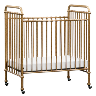 Abigail Mini Crib by Namesake at $499! Shop now at Nestled by Snuggle Bugz for Cribs.