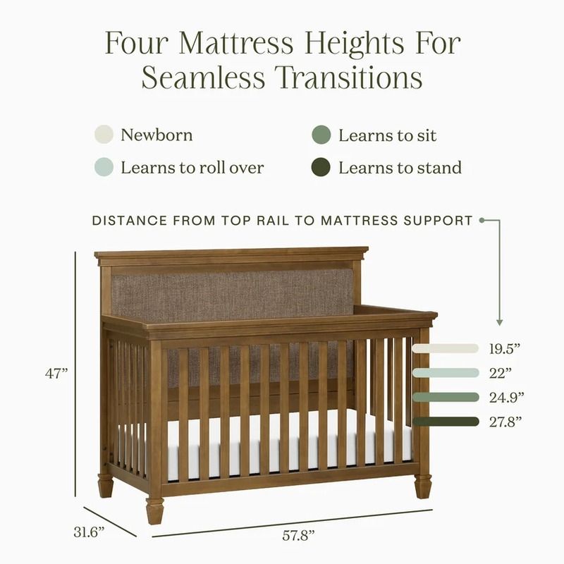 Darlington 4-in-1 Convertible Crib