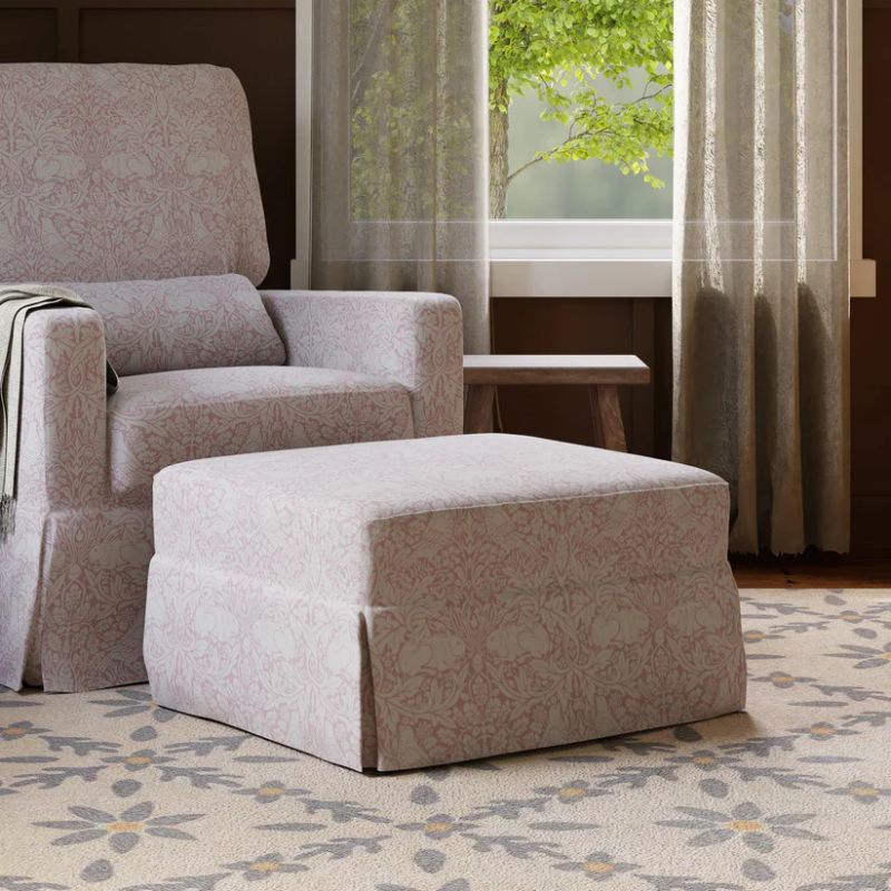 Crawford Gliding Ottoman