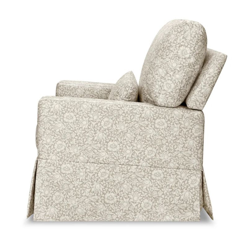 Crawford Pillowback Comfort Swivel Glider