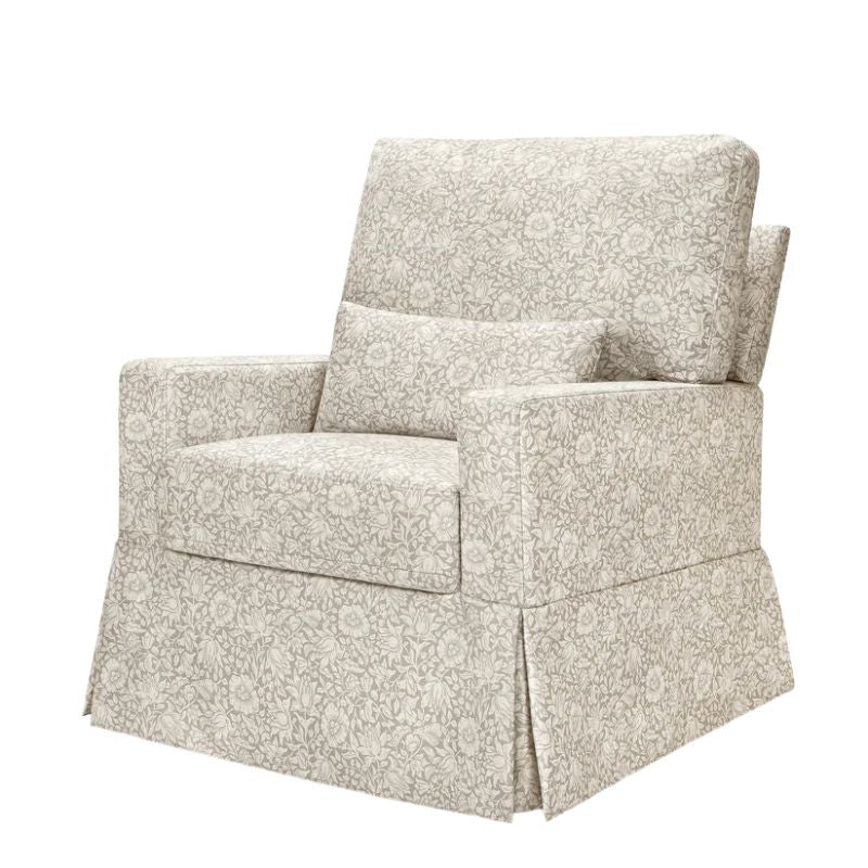 Crawford Pillowback Comfort Swivel Glider