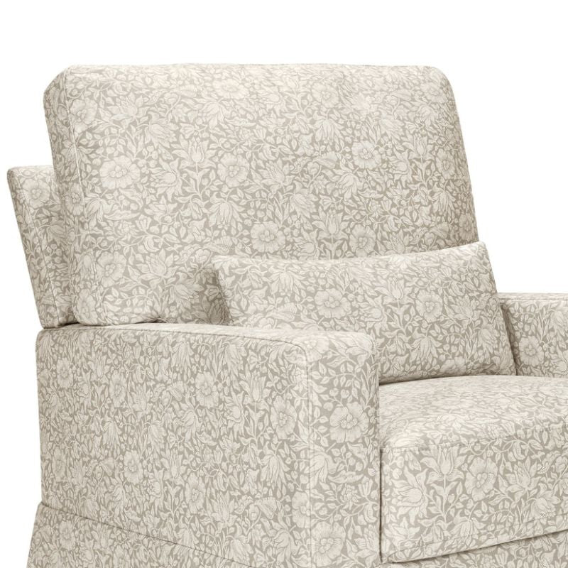 Crawford Pillowback Comfort Swivel Glider