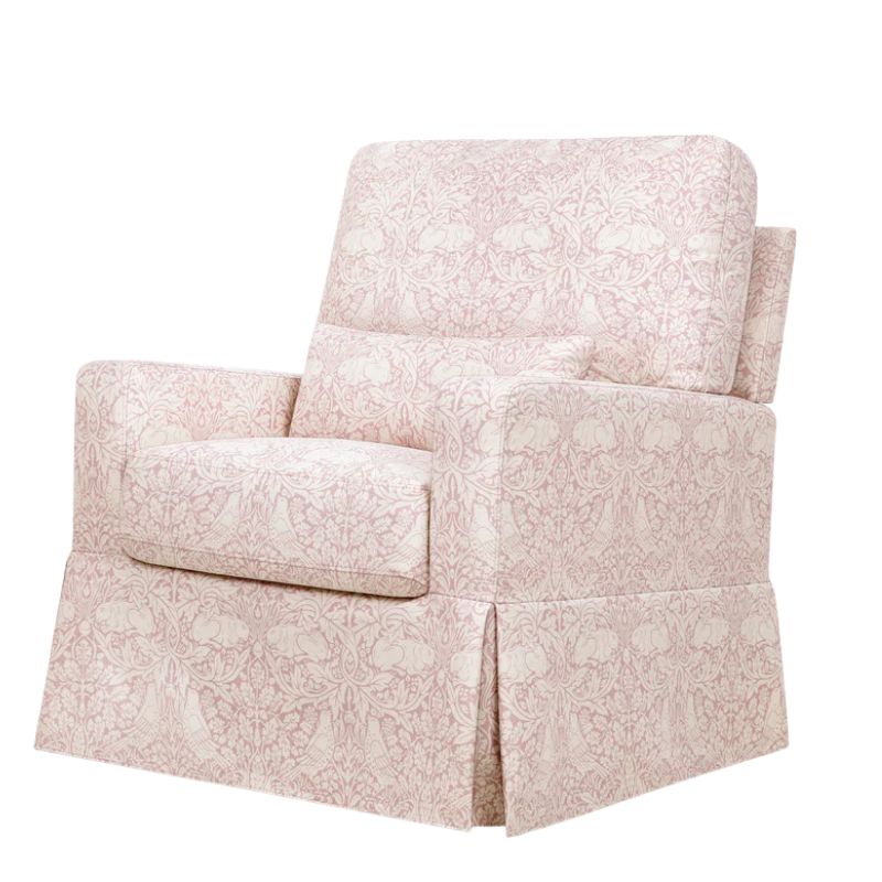 Crawford Pillowback Comfort Swivel Glider