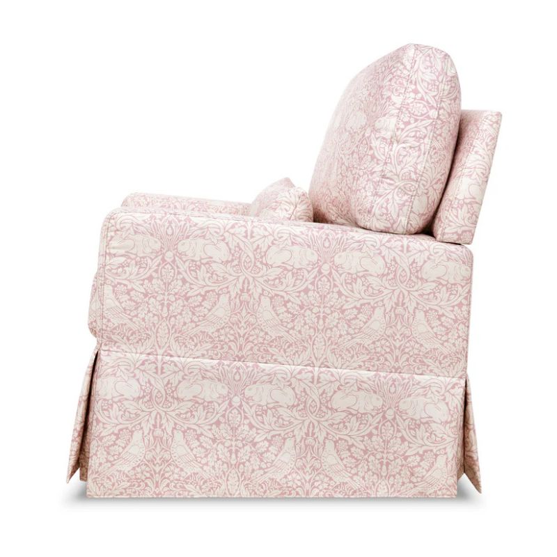 Crawford Pillowback Comfort Swivel Glider