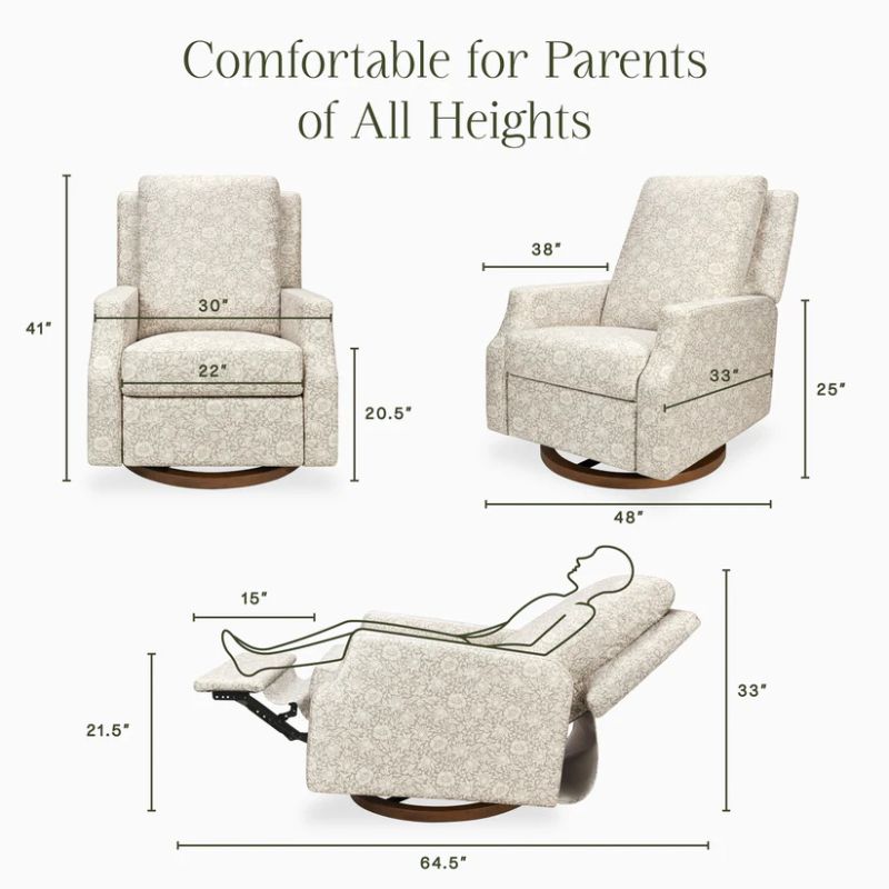 Crewe Recliner and Swivel Glider