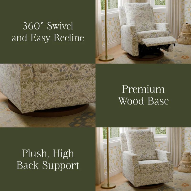 Crewe Recliner and Swivel Glider