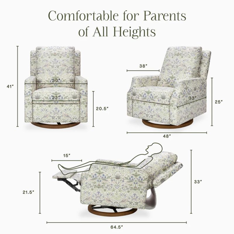Crewe Recliner and Swivel Glider