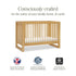 Nantucket 3-in-1 Convertible Crib with Toddler Bed Conversion Kit