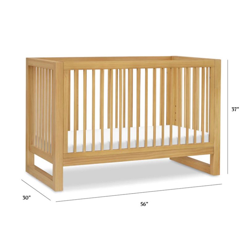 Nantucket 3-in-1 Convertible Crib with Toddler Bed Conversion Kit