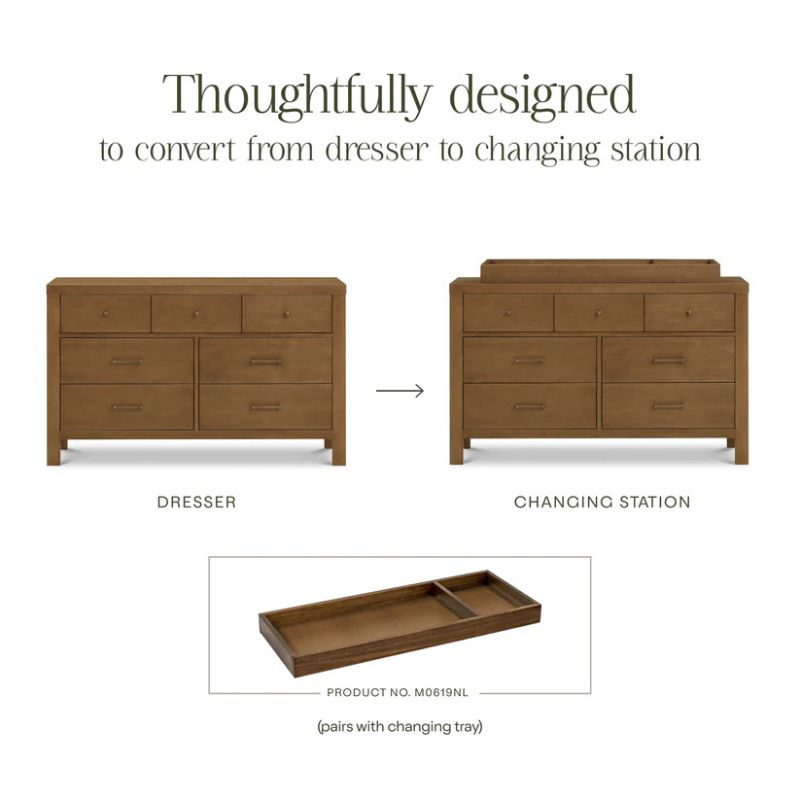 Nantucket 7-Drawer Assembled Dresser