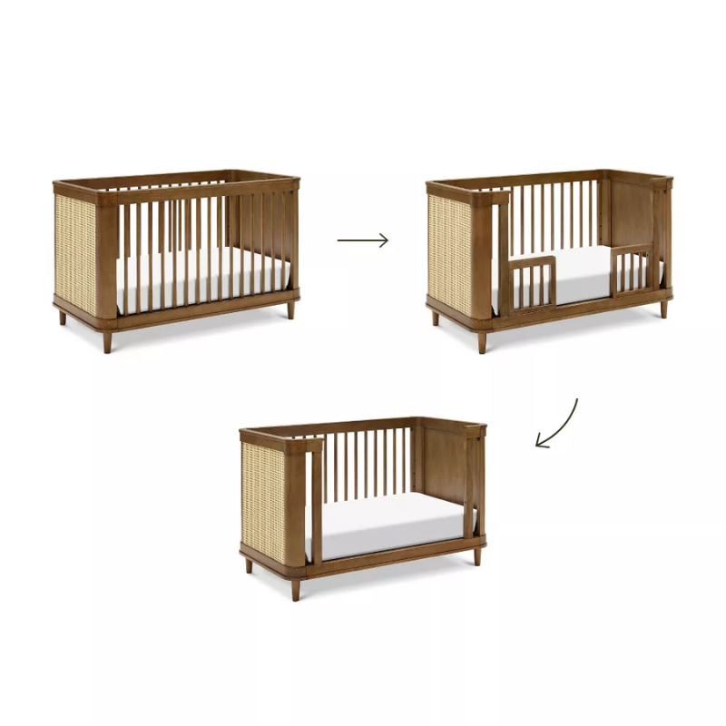 Marin 3-in-1 Convertible Crib by Namesake at $899! Shop now at Nestled by Snuggle Bugz for Cribs.