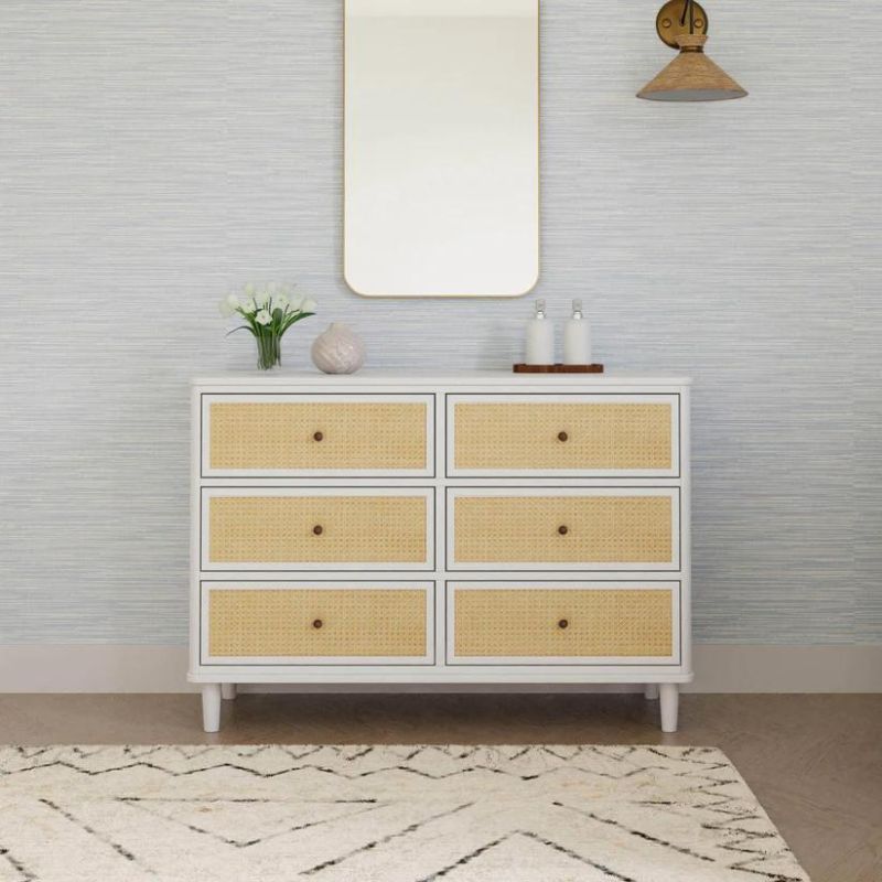 Marin 6-Drawer Dresser by Namesake at $999! Shop now at Nestled by Snuggle Bugz for Dressers.