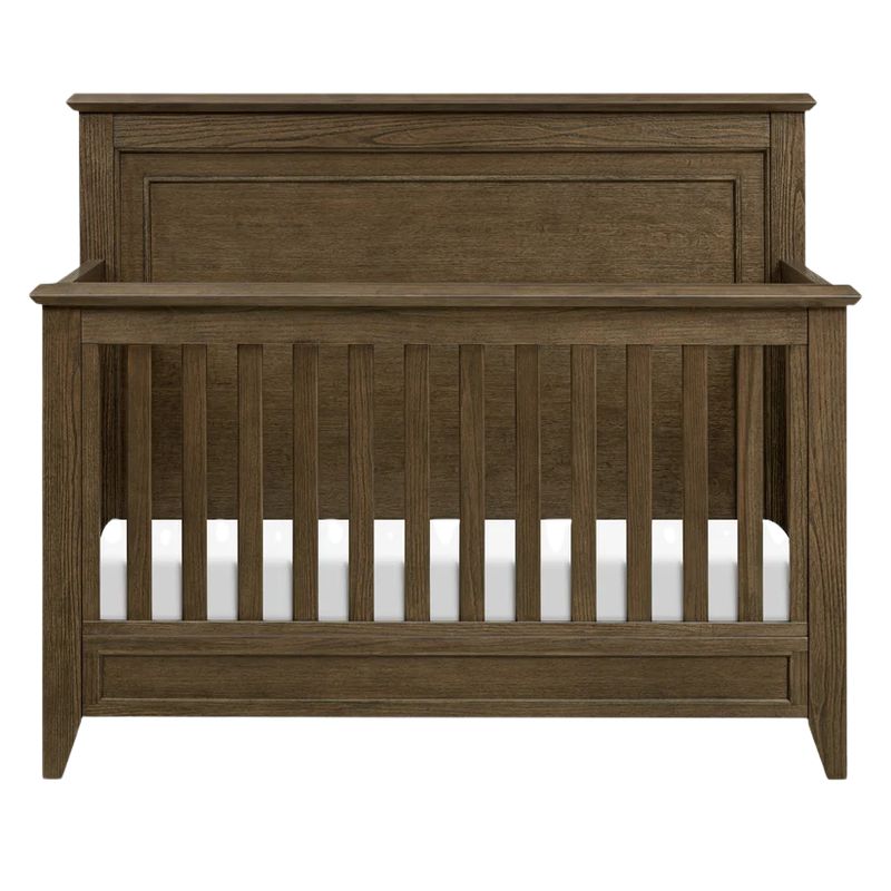 Barrow Rustic 4-in-1 Convertible Flat Top Crib