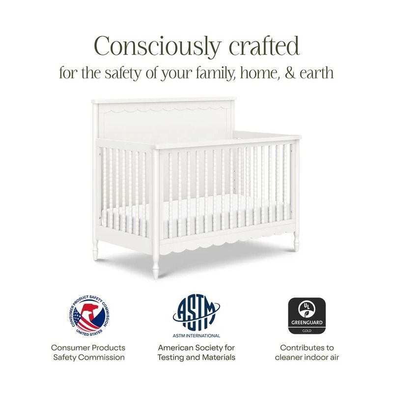 Ambrosia 4-in-1 Convertible Crib