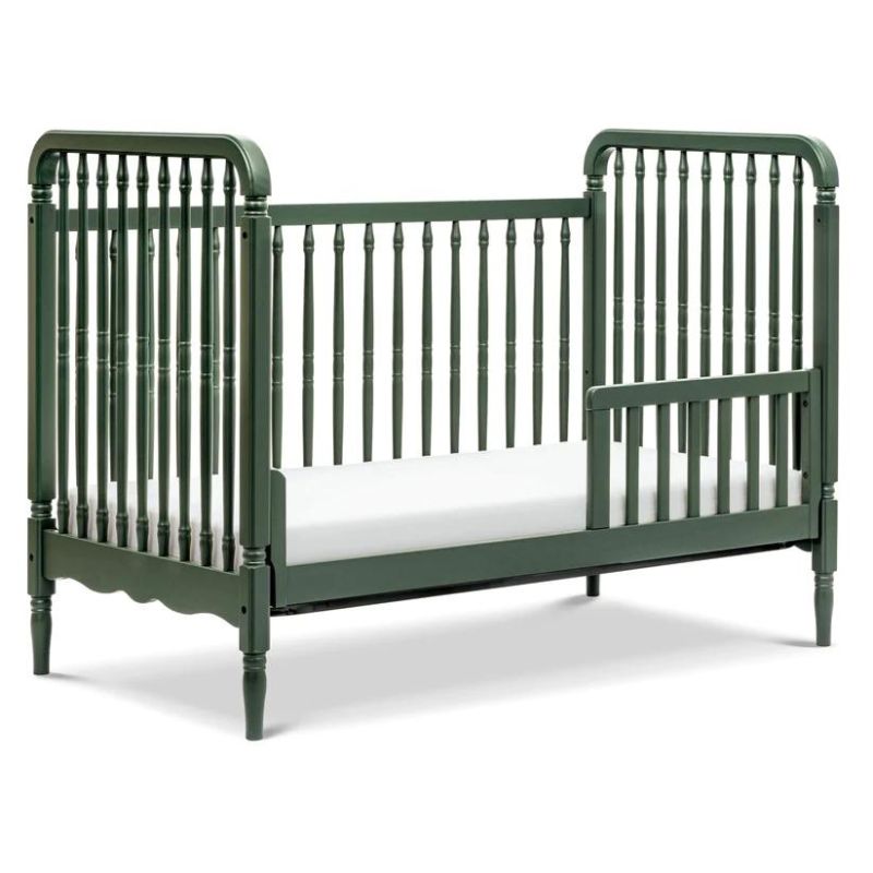 Liberty 3-in-1 Convertible Spindle Crib by Namesake at $599! Shop now at Nestled by Snuggle Bugz for Cribs.