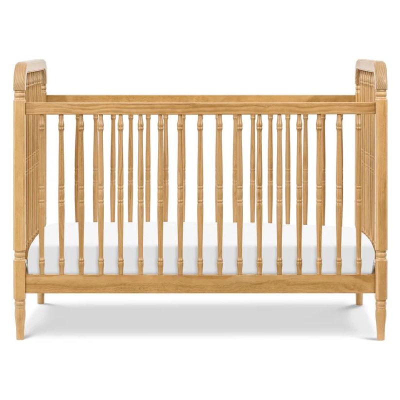 Liberty 3-in-1 Convertible Spindle Crib by Namesake at $599! Shop now at Nestled by Snuggle Bugz for Cribs.
