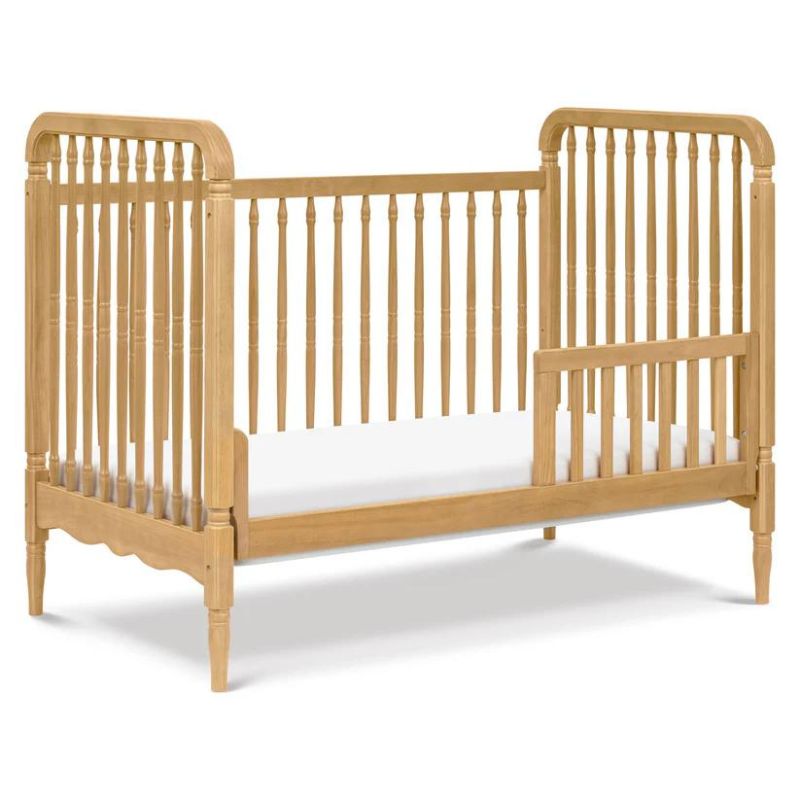 Liberty 3-in-1 Convertible Spindle Crib by Namesake at $599! Shop now at Nestled by Snuggle Bugz for Cribs.