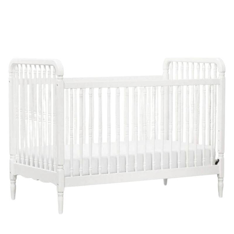 Liberty 3-in-1 Convertible Spindle Crib by Namesake at $599! Shop now at Nestled by Snuggle Bugz for Cribs.