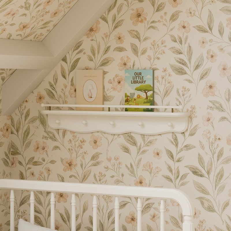 Liberty 31" Wall Shelf with Hooks