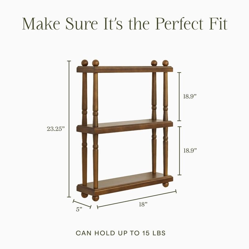 Liberty Tiered Wall Shelf