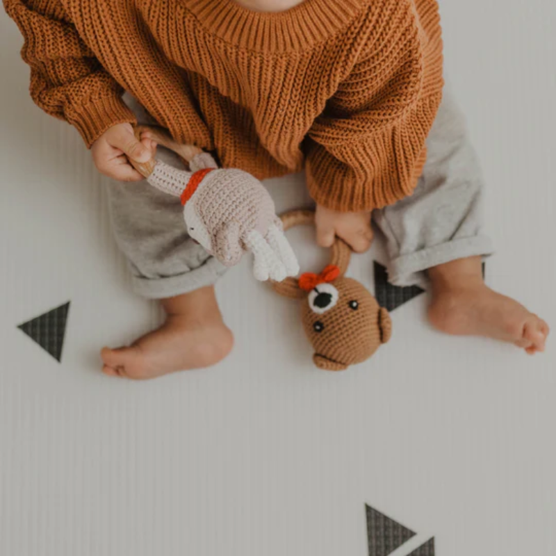 My First Christmas Baby Rattles